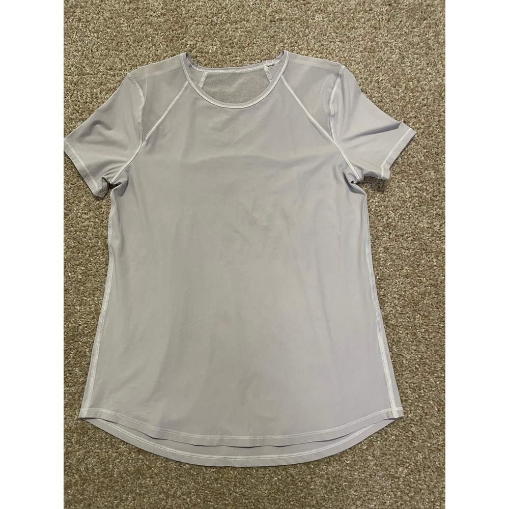 New Lululemon Size 0 Sculpt Short Sleeve Shirt Classic‎ Fit VITP Vita Pink
